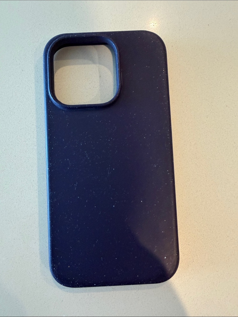 Navy Silicone Phone Case - Unbranded